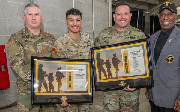 Tobyhanna celebrates two local heroes with Outstanding Active-Duty Servicemember awards