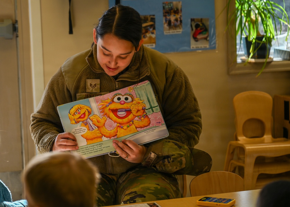 21st Dental Squadron Celebrates Children’s Dental Health Month