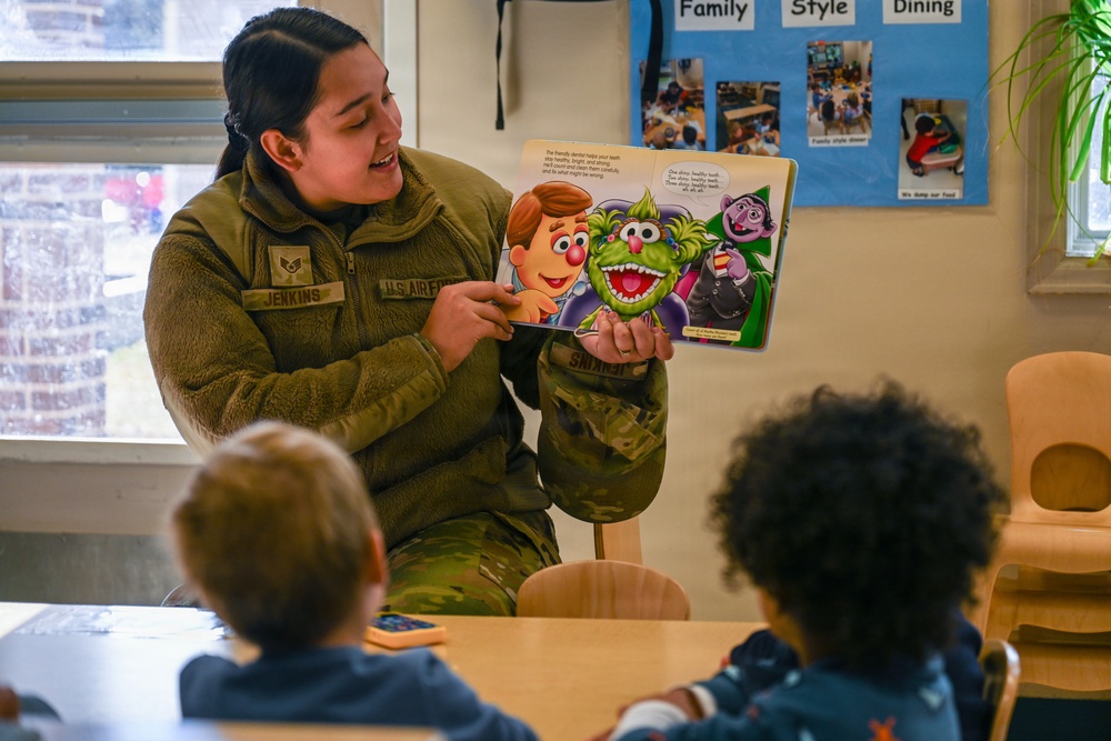 21st Dental Squadron Celebrates Children’s Dental Health Month