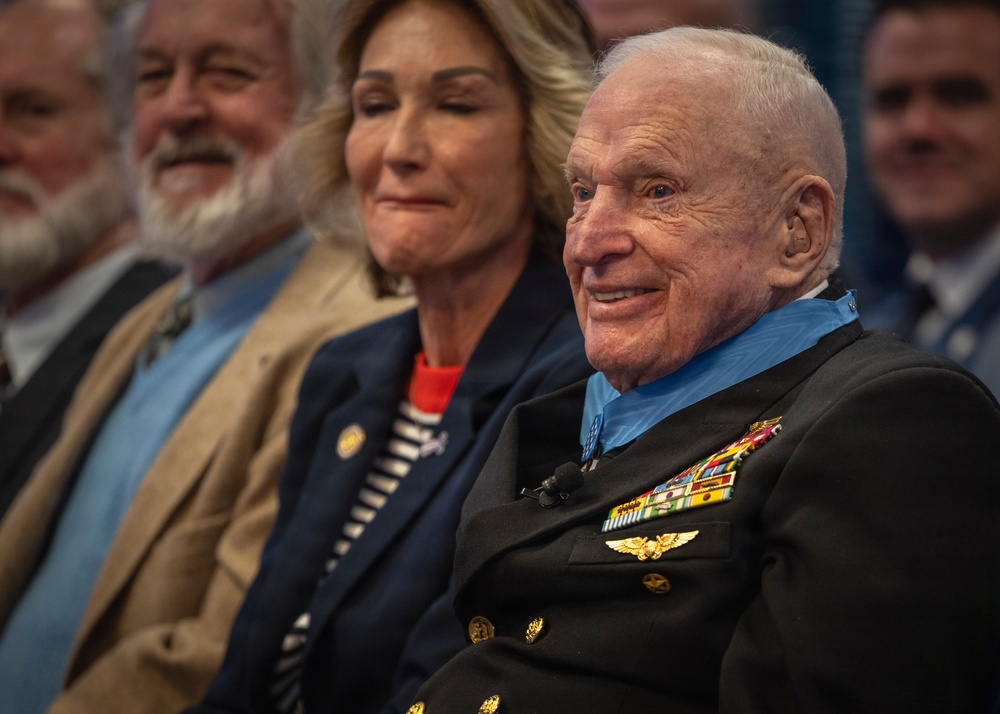 Retired U.S. Navy Captain E. Royce Williams' Hall of Heroes Induction Ceremony