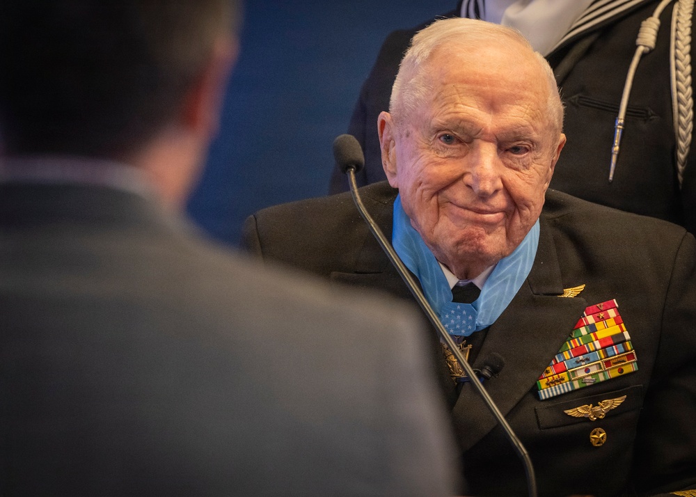 Retired U.S. Navy Captain E. Royce Williams' Hall of Heroes Induction Ceremony