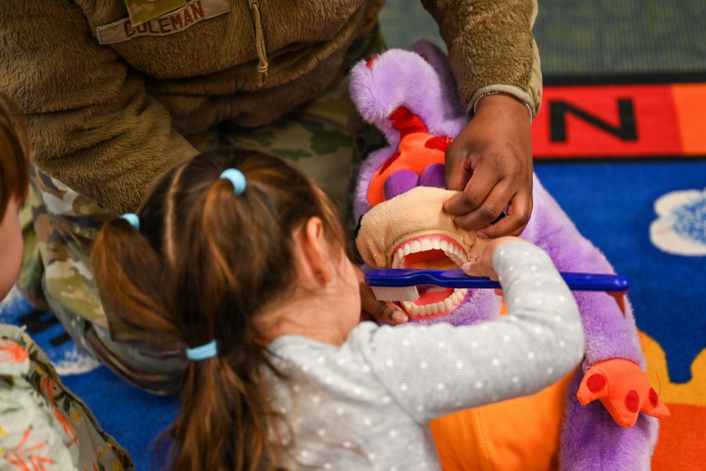 21st Dental Squadron Celebrates Children’s Dental Health Month