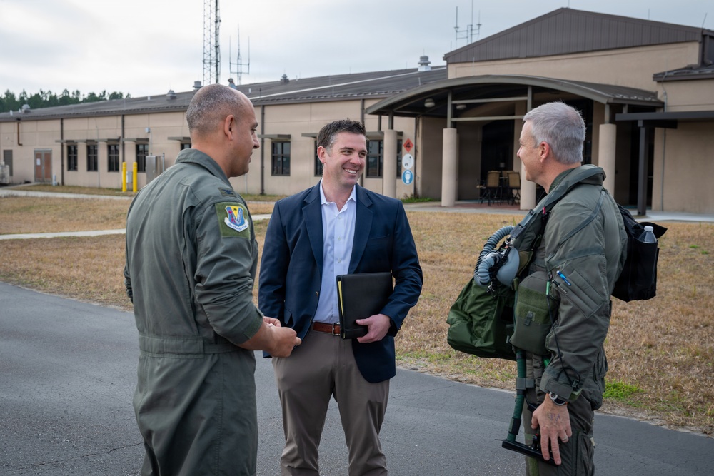 National Security Advisor for Sen. Moody Visits Florida Guard's 125th Fighter Wing