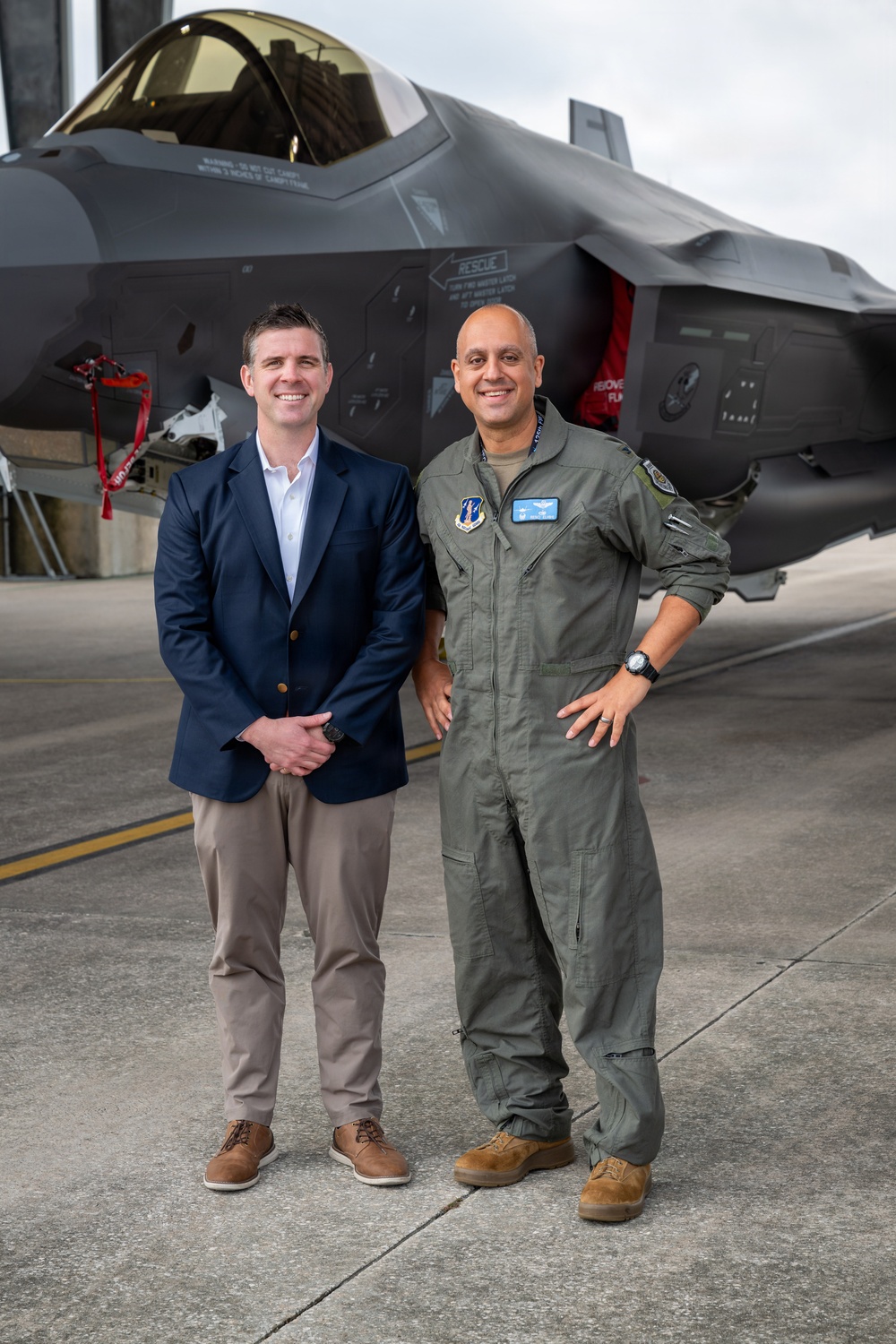 National Security Advisor for Sen. Moody Visits Florida Guard's 125th Fighter Wing