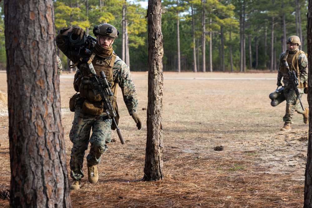 1st Battalion, 2nd Marine Regiment Conducts Live Fire Drone Attacks
