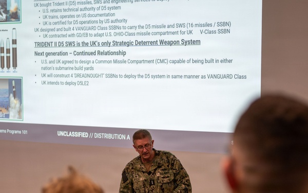 Director of Strategic Systems Programs meets with Naval Postgraduate School leadership