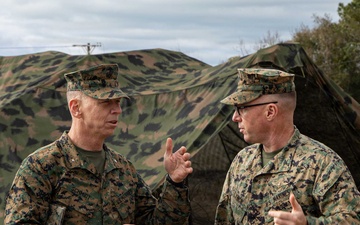 Brig. Gen. Schmidt visits the 24th MEU during CERTEX