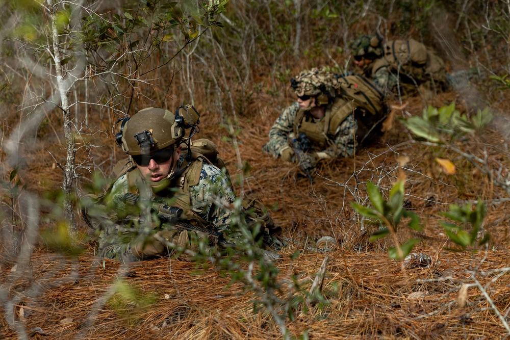 1st Battalion, 2nd Marine Regiment Conducts Live Fire Drone Attacks