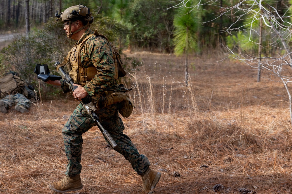 1st Battalion, 2nd Marine Regiment Conducts Live Fire Drone Attacks