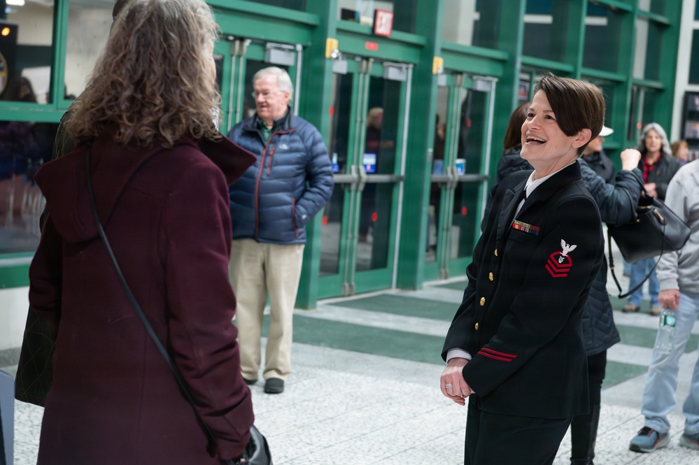 Navy Band performs in Syracuse