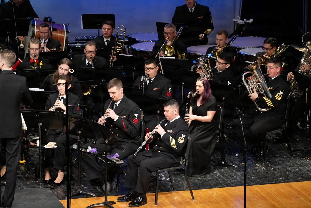 Navy Band tour visits Syracuse