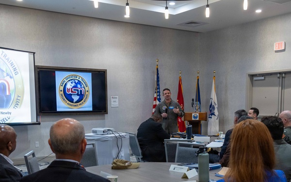 NETSAFA Hosts 32nd DON Maritime International Military Student Officer Workshop