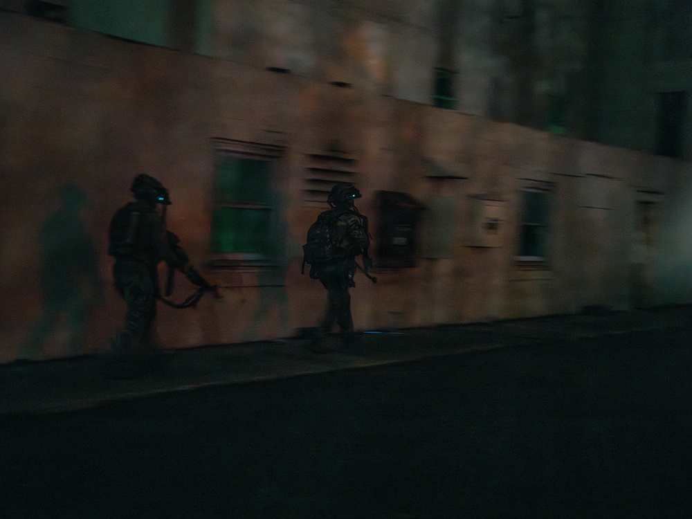 3rd SFG (A) Green Berets conduct SFAUC training with Irish ARW partner forces