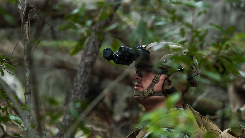 24th MEU CERTEX: U.S Marines with Kilo Conduct a TRAP mission