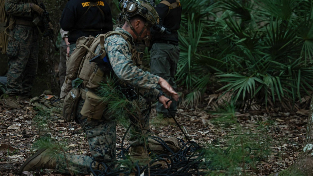 Headline: 24th MEU CERTEX: U.S Marines with Kilo Conduct a TRAP mission