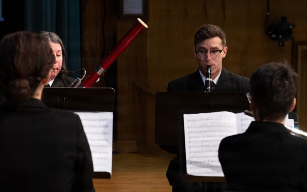 Navy Band Woodwind Quintet at North Syracuse Junior H.S.