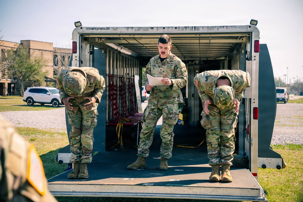 165th Quartermaster Company SAT Training