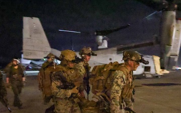 24th MEU CERTEX: U.S Marines with Kilo Conduct a TRAP mission