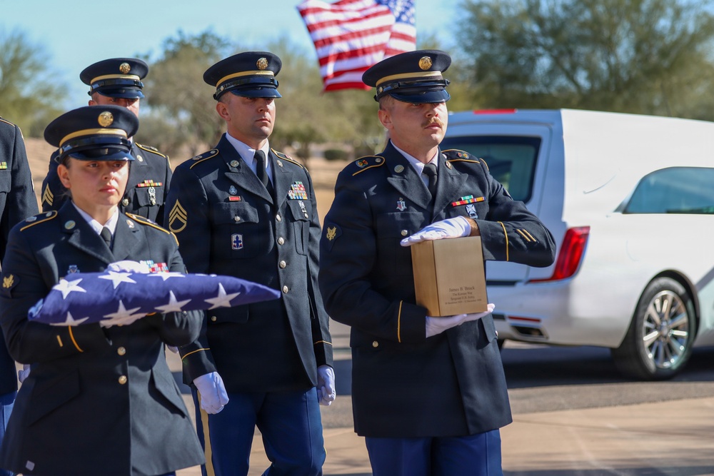 Sgt. James B. Brock Interment