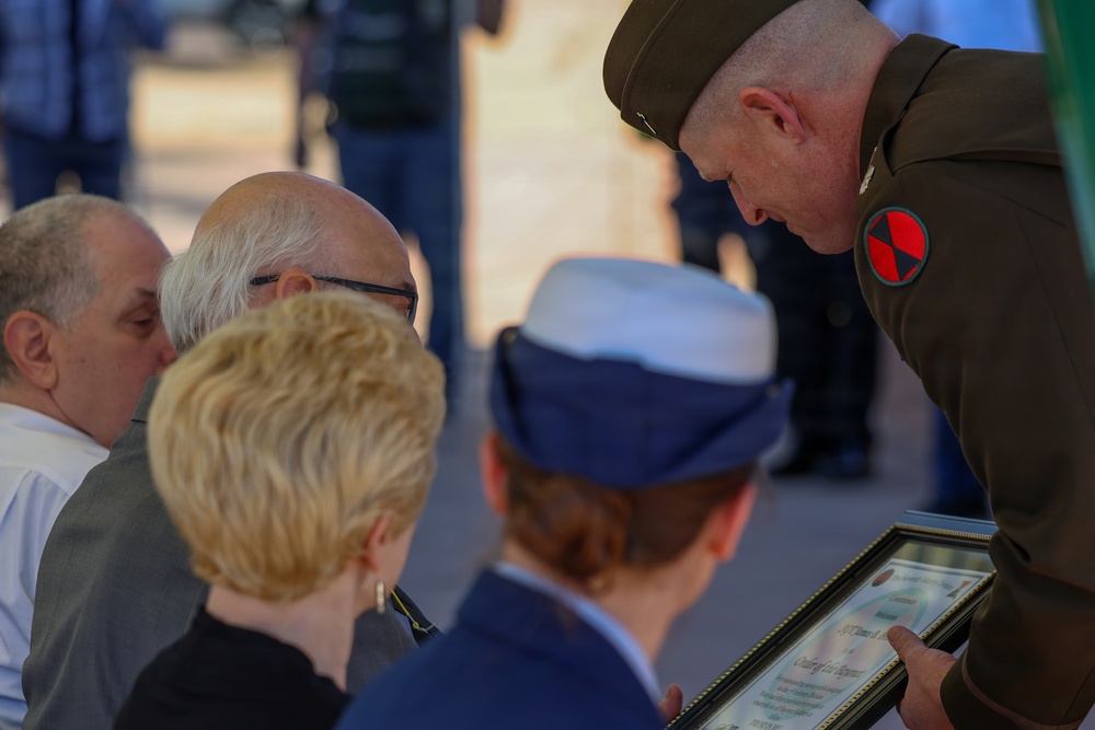 Sgt. James B. Brock Interment