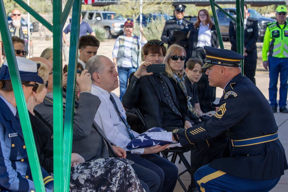 Sgt. James B. Brock Interment