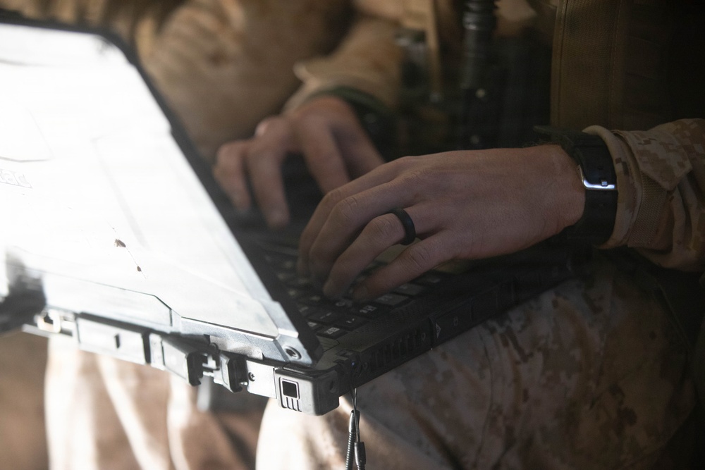 U.S. Marines with 3rd Bn, 7th Marines participate in MWX during SLTE