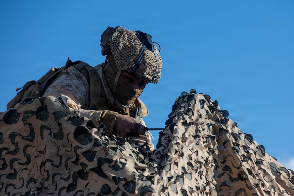 U.S. Marines with 3rd Bn, 7th Marines participate in MWX during SLTE
