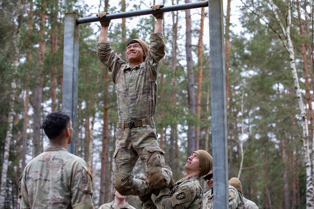 7th Engineer Best Squad  Competition Obstacle Course
