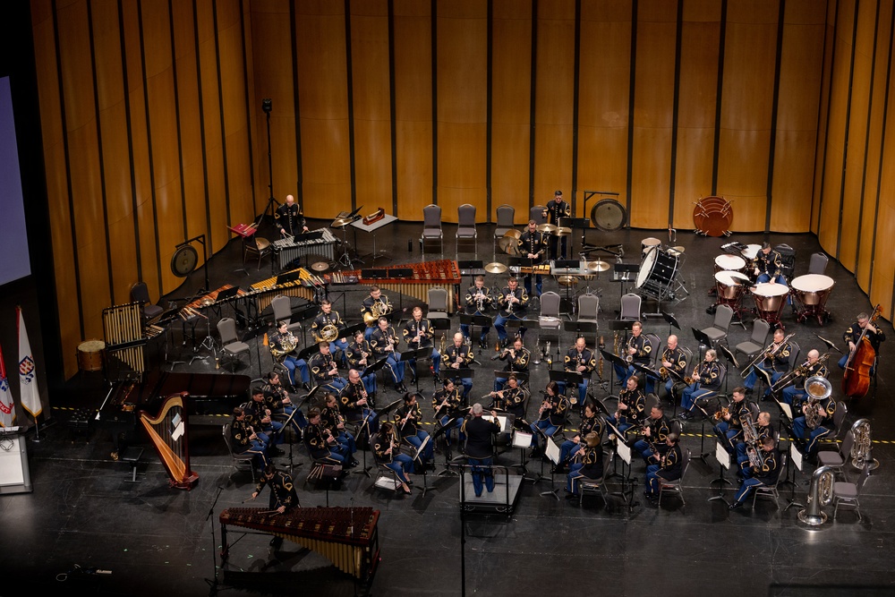 The U.S. Army Concert Performs at One of Nation’s Largest Music Education Conventions