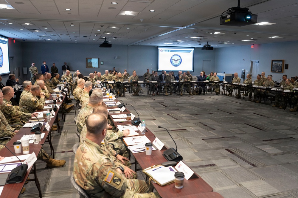 SW Meets with NGB Senior Leaders at Temple Army National Guard Readiness Center