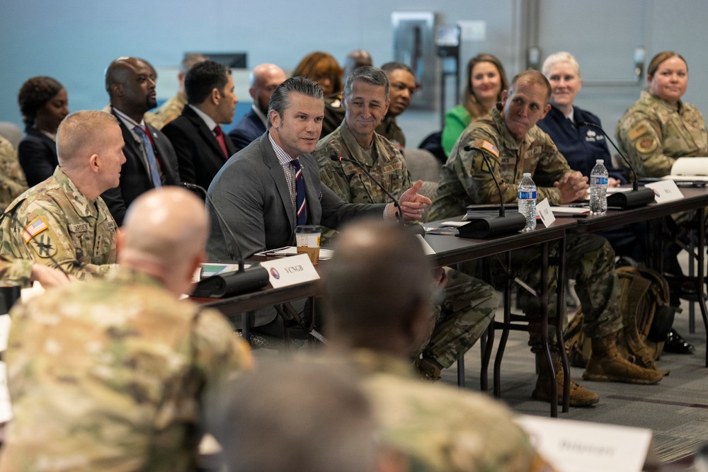 SW Meets with NGB Senior Leaders at Temple Army National Guard Readiness Center