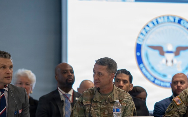 SW Meets with NGB Senior Leaders at Temple Army National Guard Readiness Center