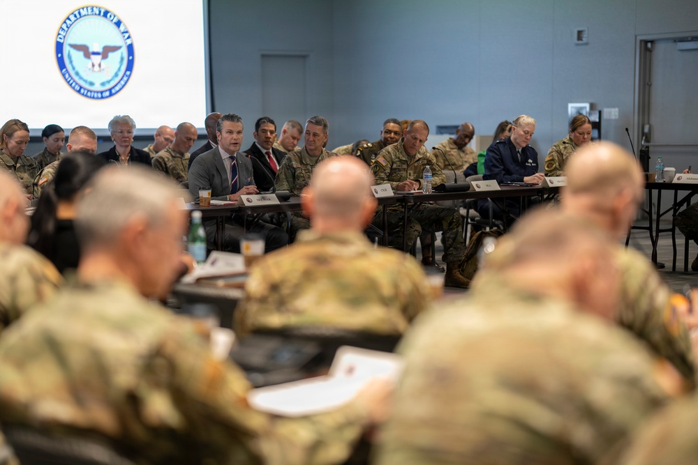 SW Meets with NGB Senior Leaders at Temple Army National Guard Readiness Center