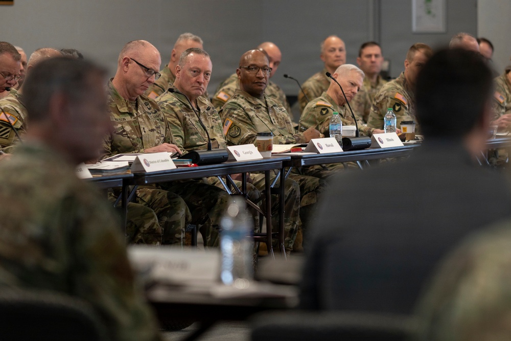 SW Meets with NGB Senior Leaders at Temple Army National Guard Readiness Center