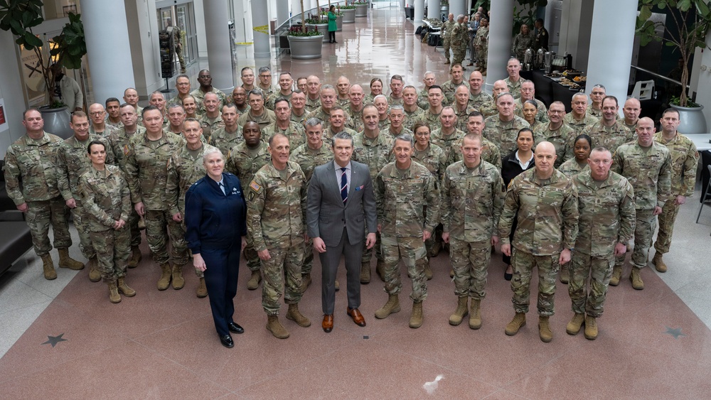 SW Meets with NGB Senior Leaders at Temple Army National Guard Readiness Center