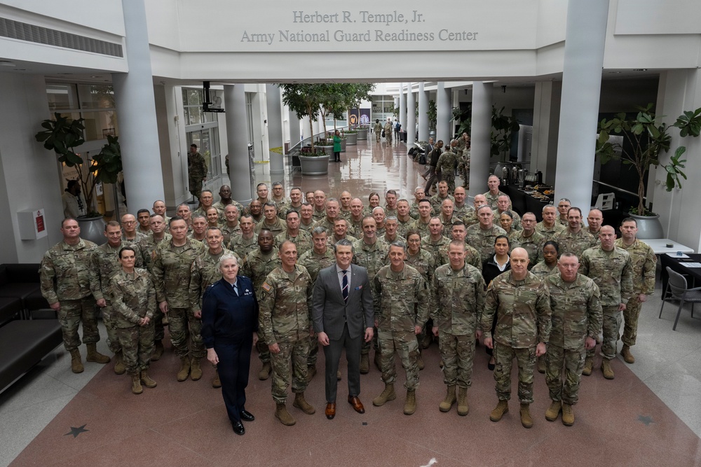 SW Meets with NGB Senior Leaders at Temple Army National Guard Readiness Center