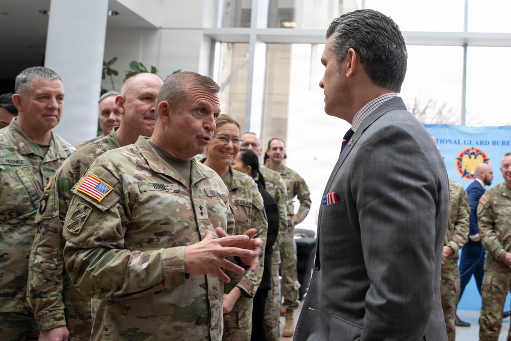 SW Meets with NGB Senior Leaders at Temple Army National Guard Readiness Center