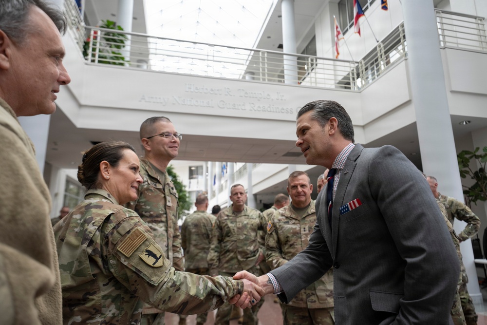 SW Meets with NGB Senior Leaders at Temple Army National Guard Readiness Center
