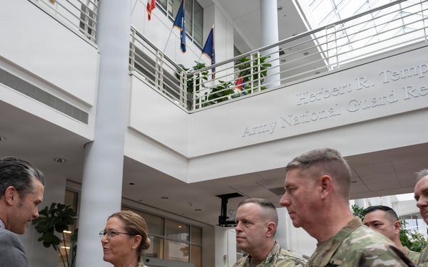 SW Meets with NGB Senior Leaders at Temple Army National Guard Readiness Center