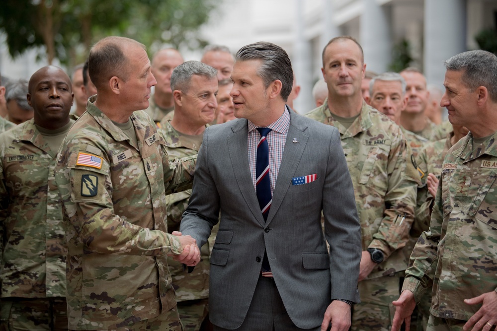 SW Meets with NGB Senior Leaders at Temple Army National Guard Readiness Center