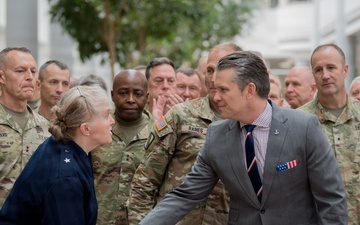 SW Meets with NGB Senior Leaders at Temple Army National Guard Readiness Center