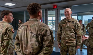 Chief of Staff answers questions at European armies conference