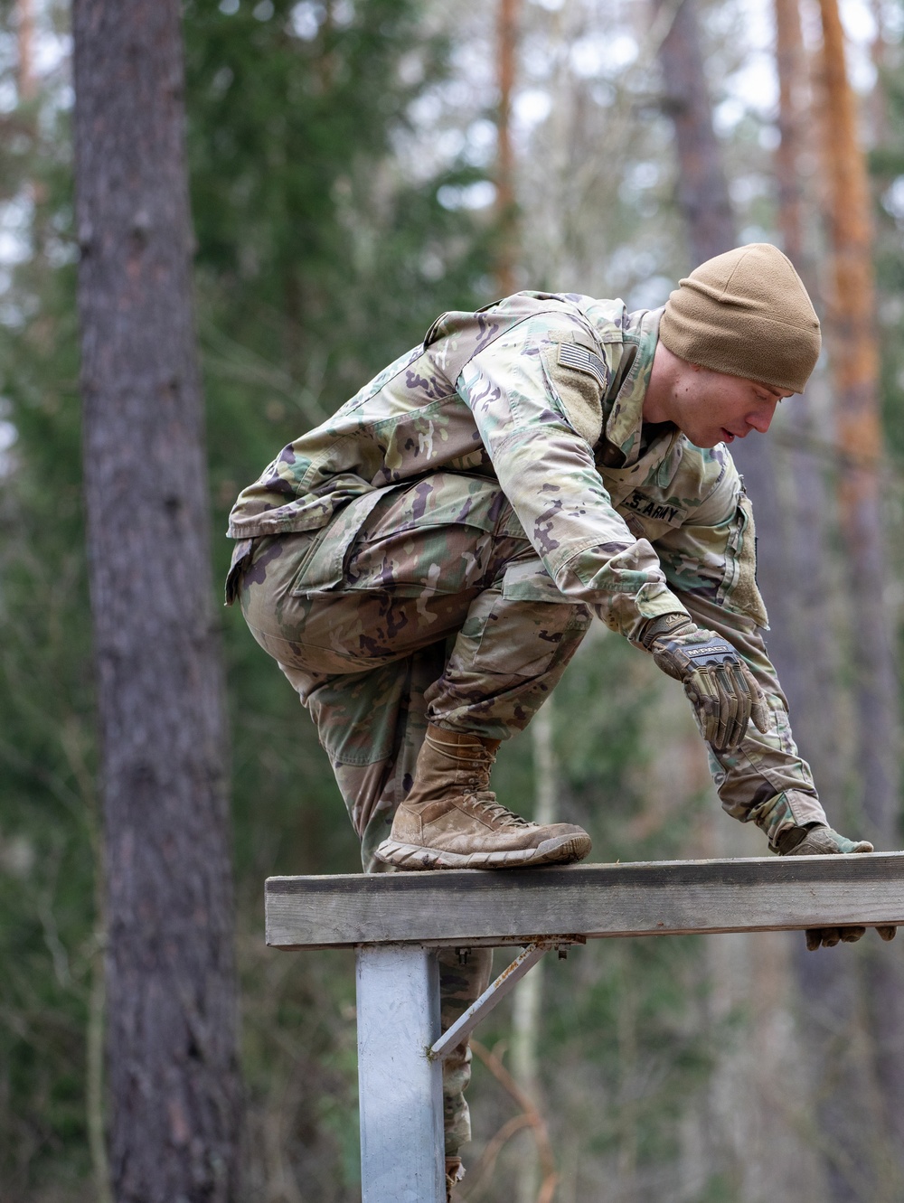 7th Engineer Best Squad  Competition Obstacle Course