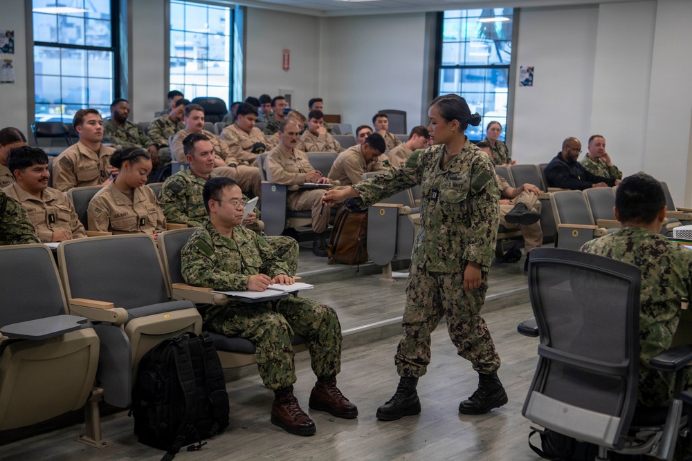 Commander, Naval Surface Group, Southwest Hosts JOMAT