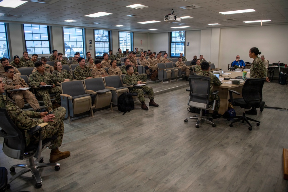 Commander, Naval Surface Group, Southwest Hosts JOMAT