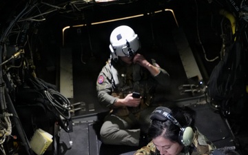 146 AES performs exercise on Navy Osprey aircraft