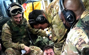 146 AES performs exercise on Navy Osprey aircraft