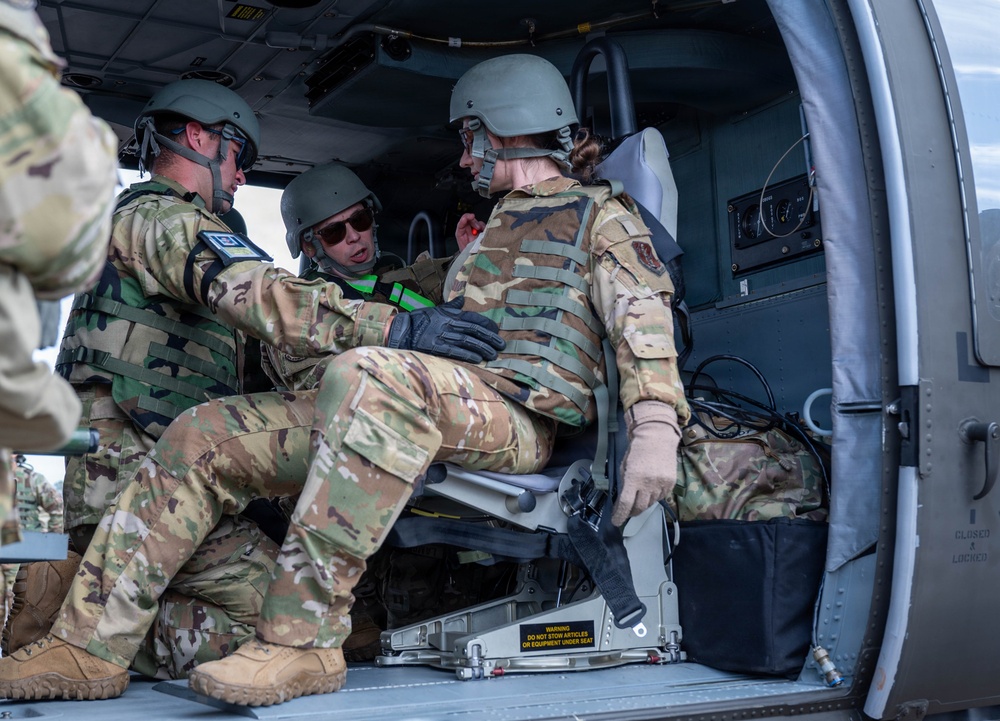 Sentry South 26-2 146th Aeromedical Evacuation Squadron training