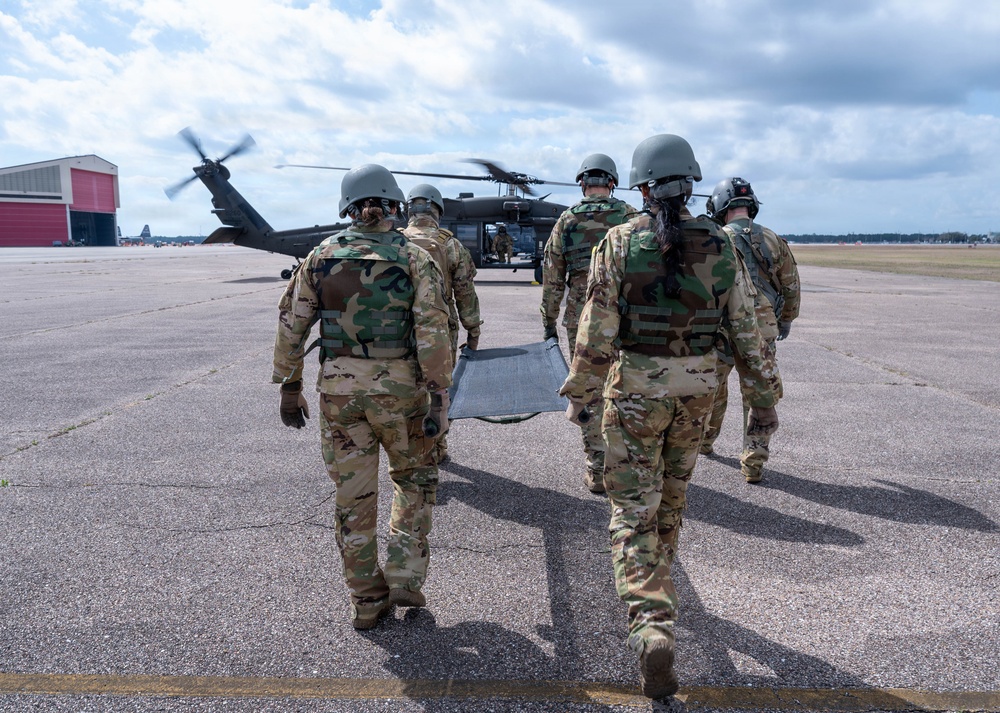 Sentry South 26-2 146th Aeromedical Evacuation Squadron training