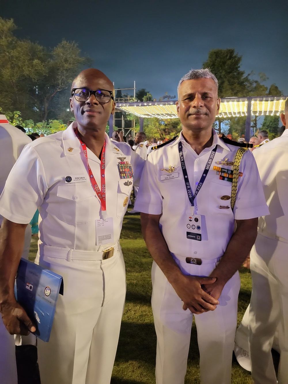 U.S. Pacific Fleet Master Chief Don Davis travels to Visakhapatnam, India for MILAN 2026